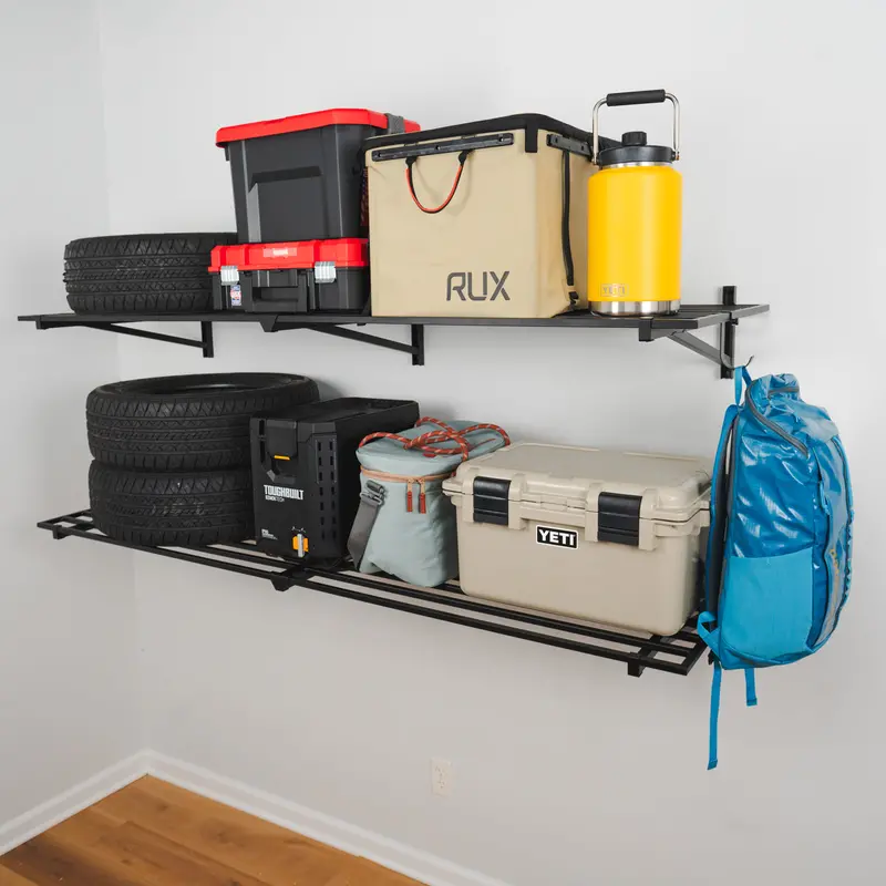 2-Foot By 6-Foot Bristol Wall-Mount Garage Shelving Units – Set Of Two 1