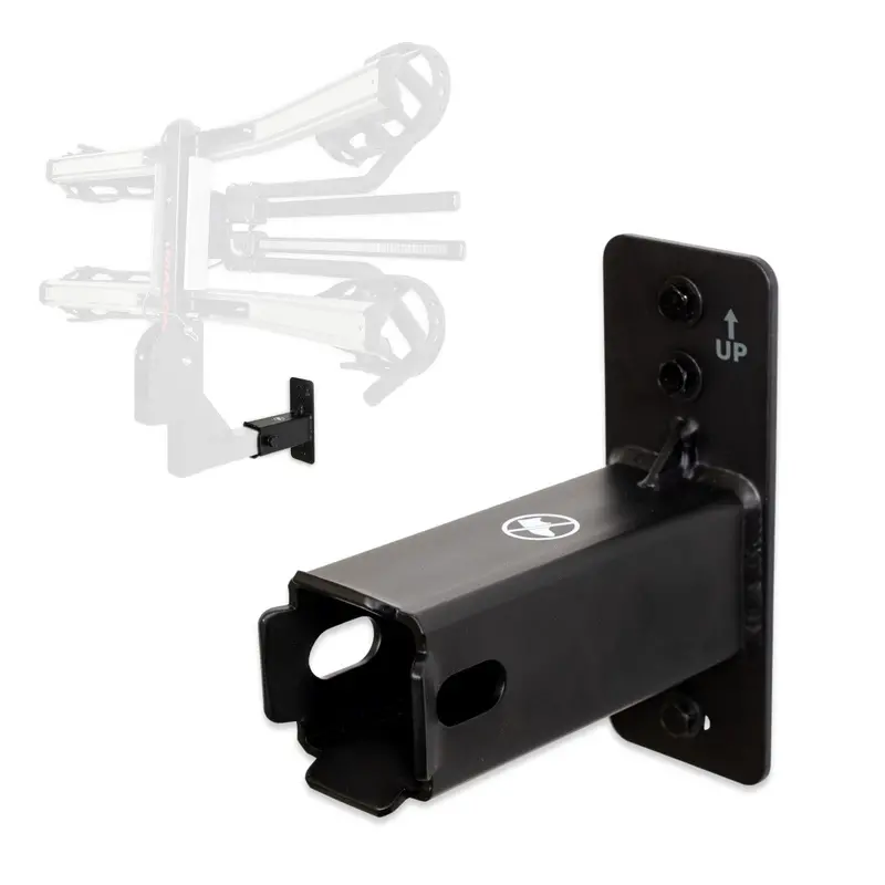 2-Inch Hitch Wall Mount For Bikes Or Cargo Carriers 1