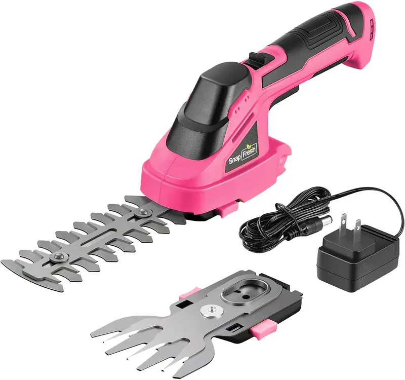 7.2V Cordless Shrub & Grass Shears – Pink (Bbt-Gt03) 1