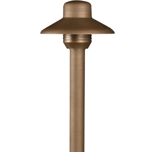 Advantage Adv-Ap-200B-T3 Petite Luna Classico Path Light – 4-Inch Brass Fixture With 20W Incandescent Bulb 1
