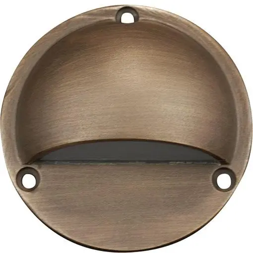 Advantage Adv-Ig-52B Cast Brass Scoop-Top Cover For Universal Mr16 Well Lights 1