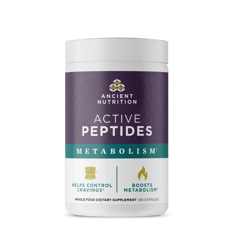 Ancient Nutrition Active Peptides Metabolism Support Capsules – 60 Count 1