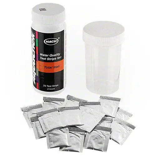 Aquachek Iron Test Kit – Quick Dip Test For Iron Detection In Water 1