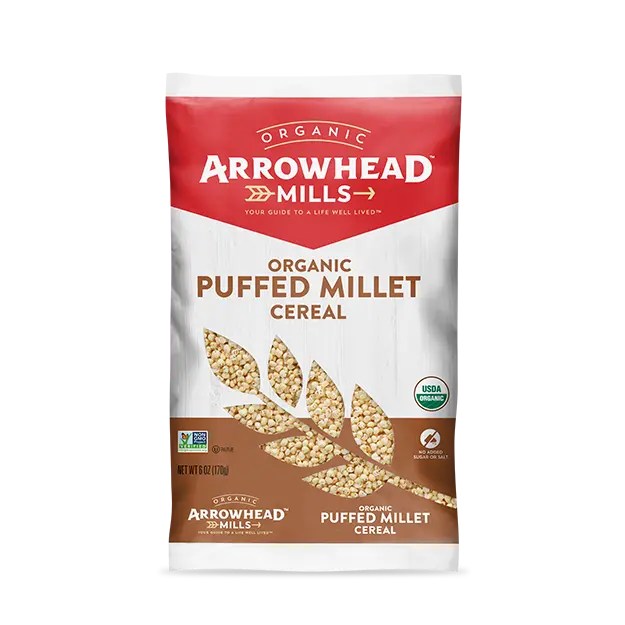 Arrowhead Mills Organic Puffed Millet – 6 Oz (Discontinued) 1