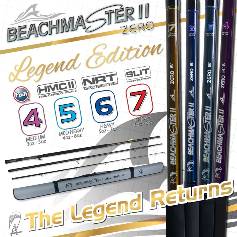 Assassin Beachmaster Ii Zero Legend Edition – Premium Surf Fishing Rod 1