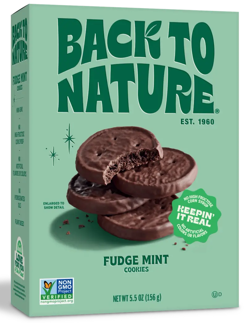 Back To Nature Fudge Mint Cookies – 5.5 Oz 1