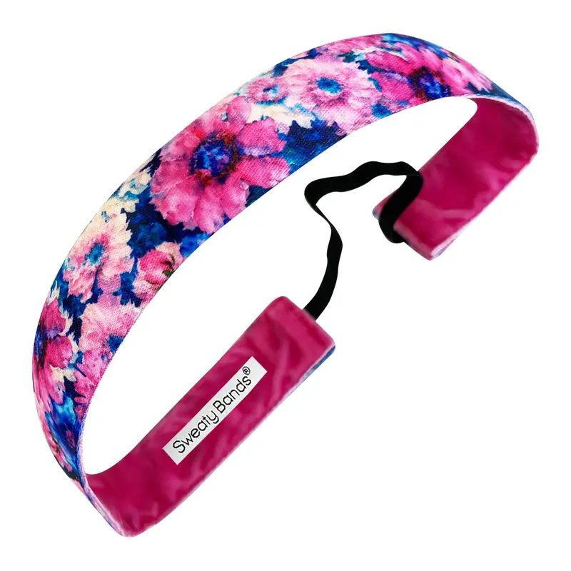 Belinda Hair Ties – Pink & Blue Palette, 1 Inch 1