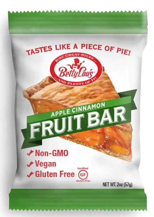Betty Lou'S Apple Cinnamon Fruit Bars – 2 Oz Organic-Inspired Treat 1