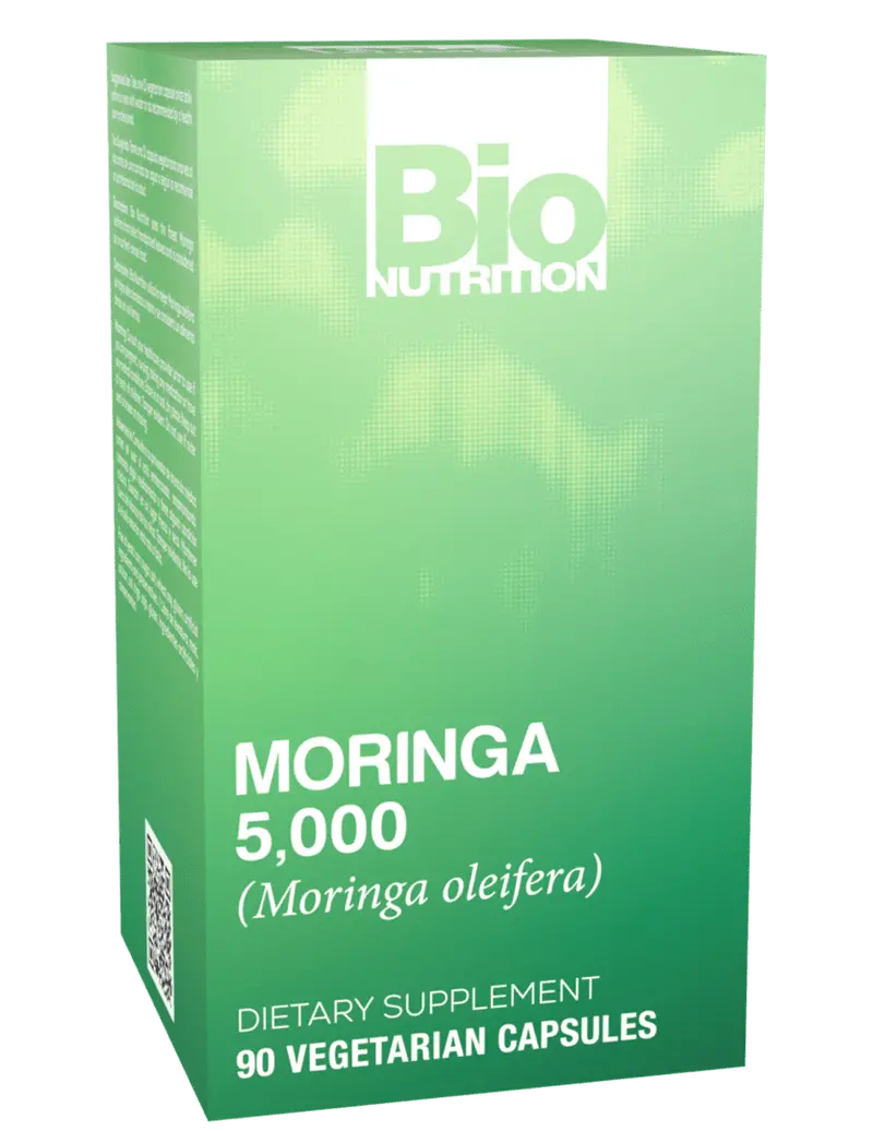 Bio Nutrition Moringa Oleifera Supplement Capsules – 5,000 Mg, 90 Count 1