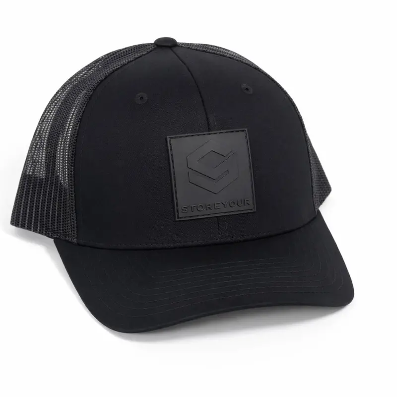 Blackout Trucker Cap | Lightweight Breathable Fit 1