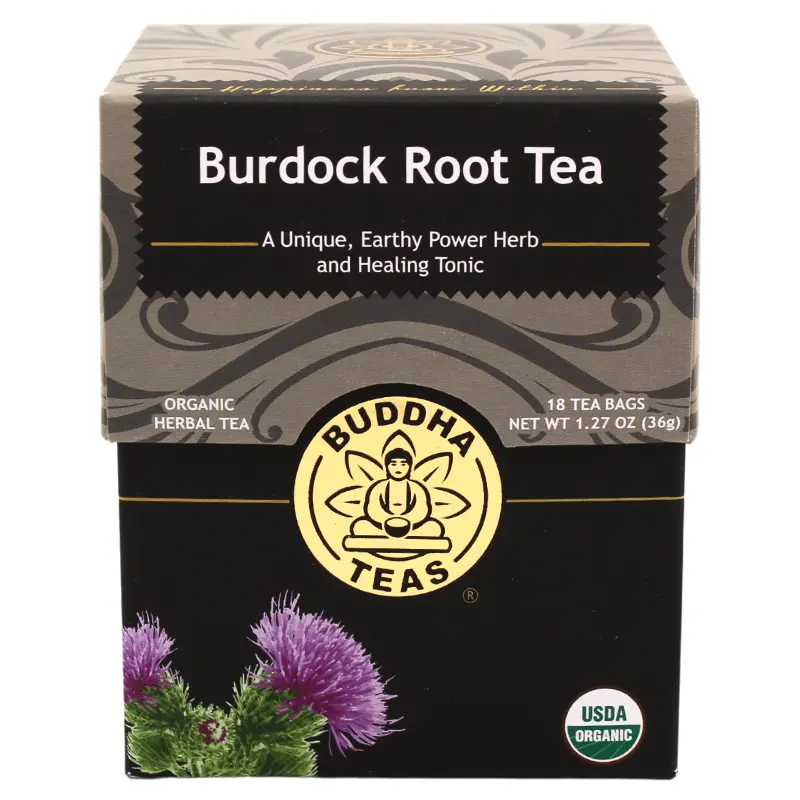 Buddha Organic Burdock Root Herbal Tea – 18 Tea Bags 1