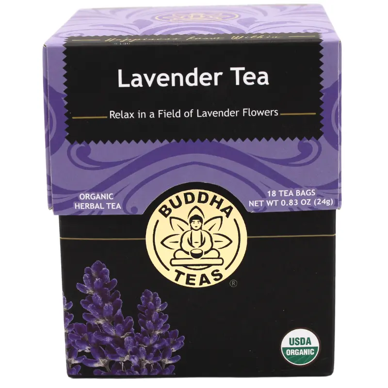 Buddha Organic Lavender Herbal Tea – 18 Tea Bags 1