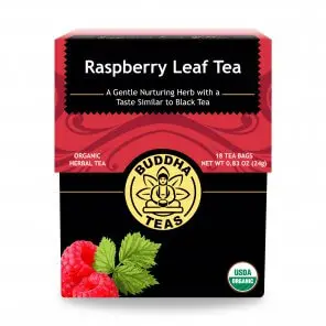 Buddha Teas Organic Raspberry Leaf Tea – 18 Eco-Friendly Tea Bags 1