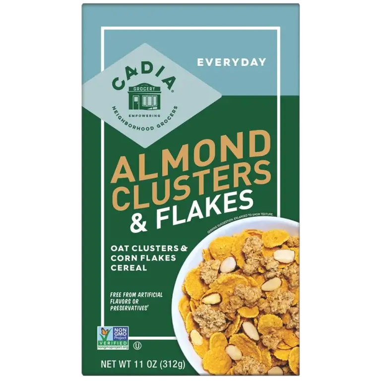Cadia Almond Clusters & Flakes Cereal – 11 Oz Breakfast Food 1