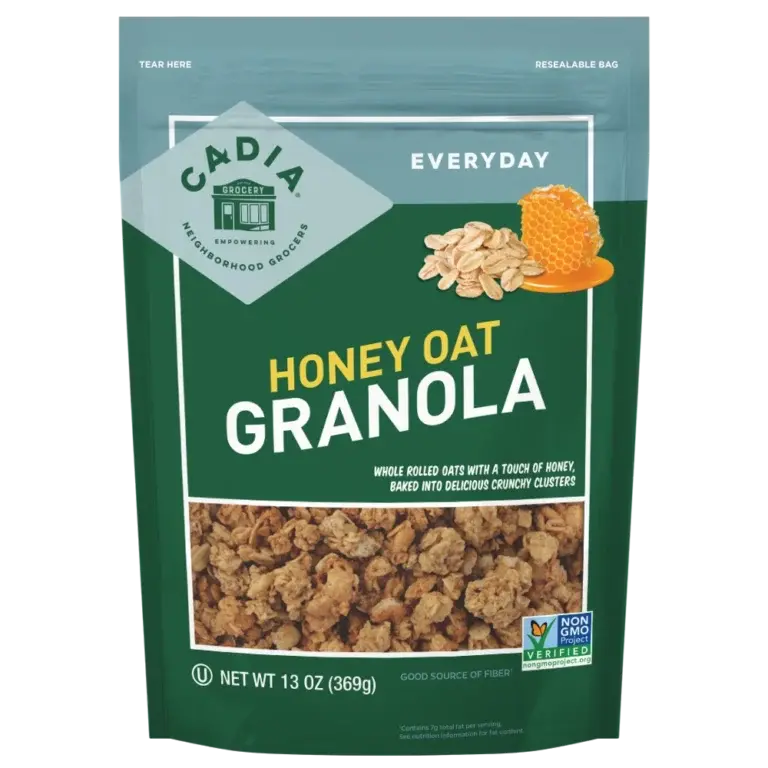 Cadia Honey Oat Granola – 12 Oz Wholesome Whole-Grain Option 1