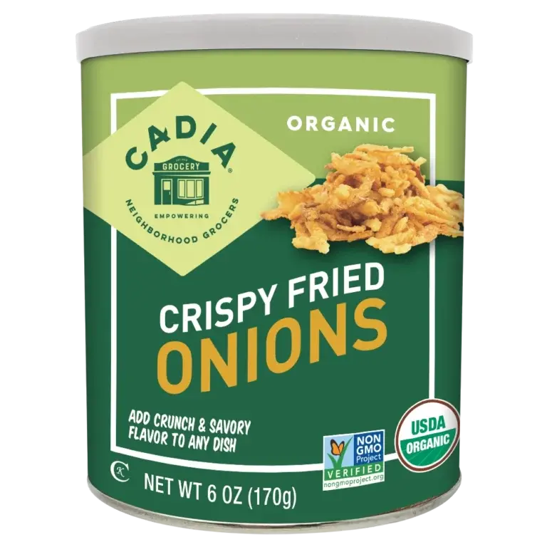 Cadia Organic Crispy Fried Onions – 6 Oz Shelf-Stable Topping 1