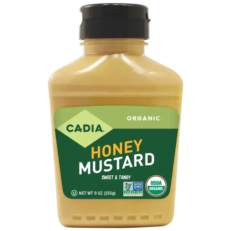 Cadia Organic Honey Mustard Dressing – 9 Oz Bottle 1