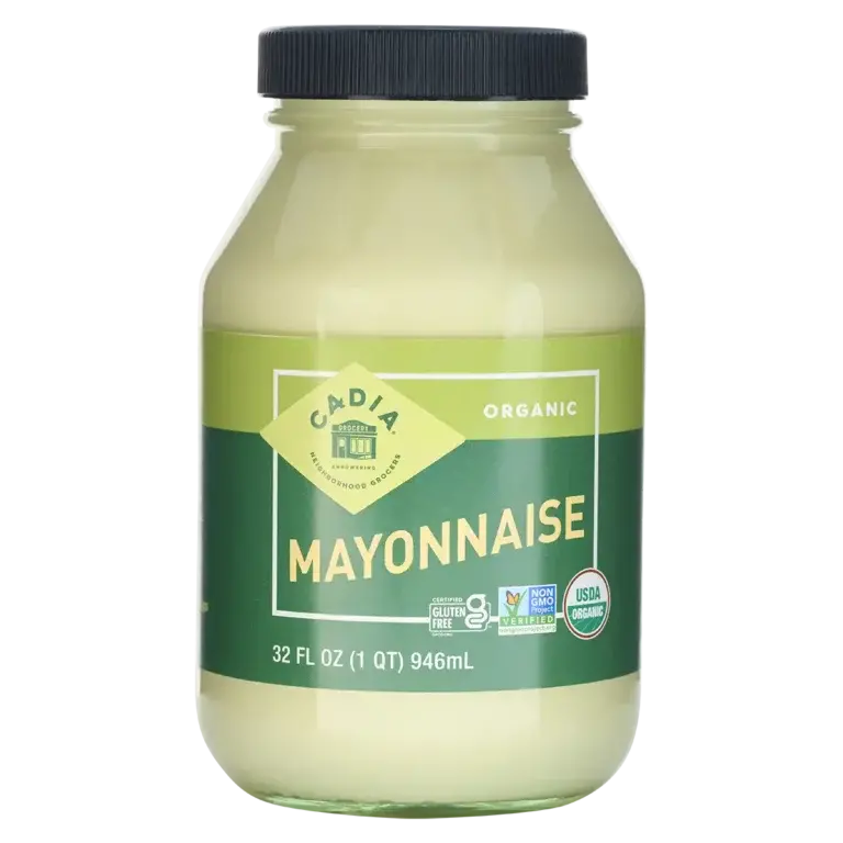 Cadia Organic Mayonnaise – 32 Fl Oz Jar 1