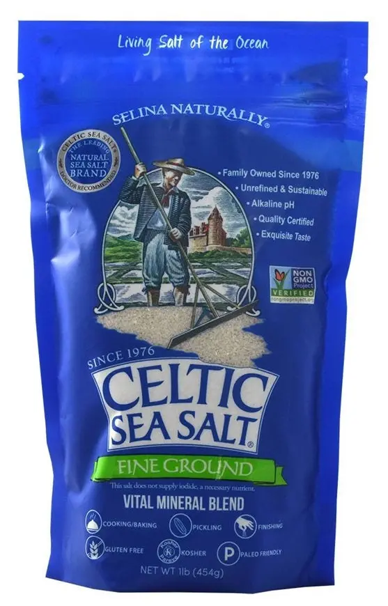 Celtic Sea Salt Fine Ground Variety, 1-Pound Bag 1