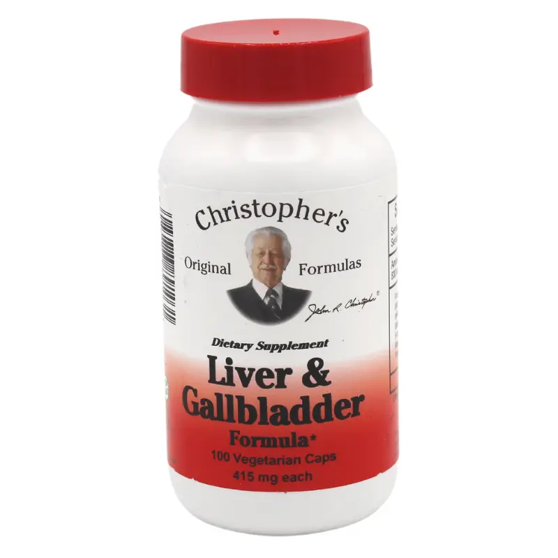 Christopher’S Liver & Gallbladder Detox Formula – 100 Capsules 1