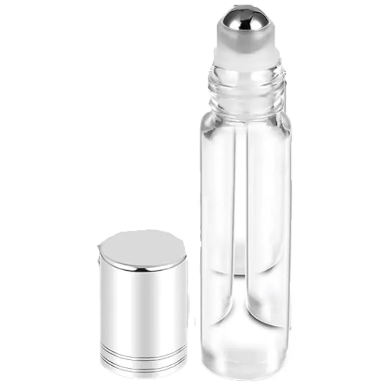 Clear Glass Roll-On Bottle – 10 Ml Essential Oil Carrier 1