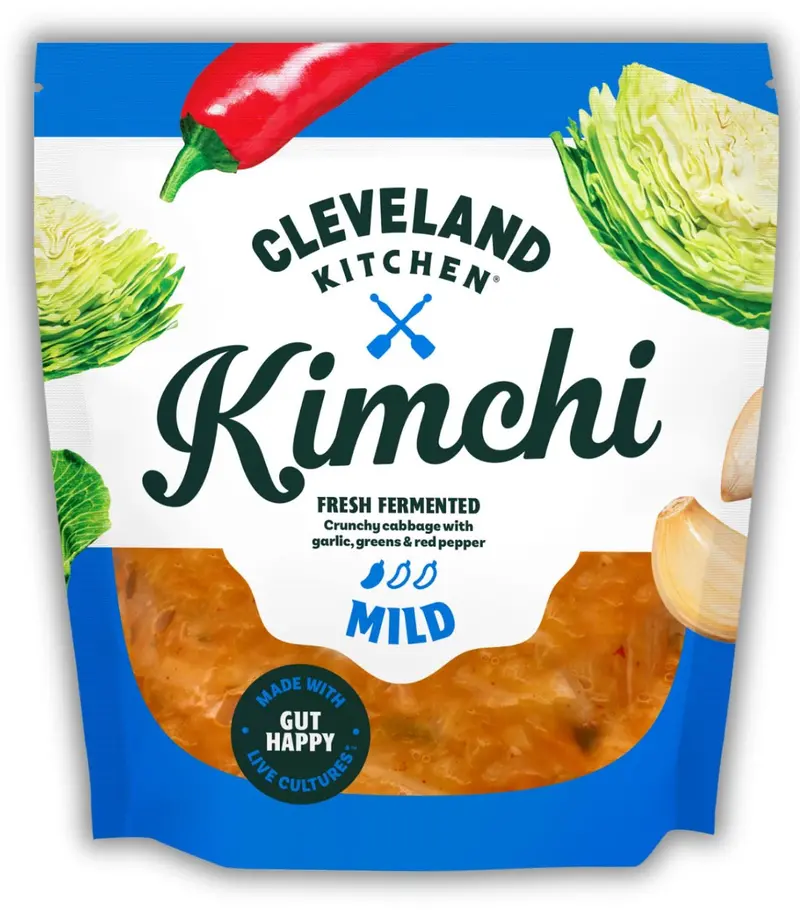 Cleveland Kitchen Mild Kimchi Fermented Vegetable Mix (16 Oz) 1