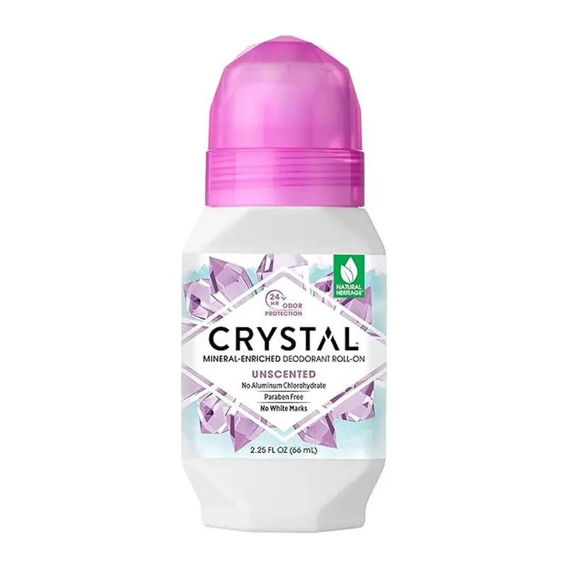 Crystal Unscented Mineral Deodorant Roll-On – 2.25 Oz 1