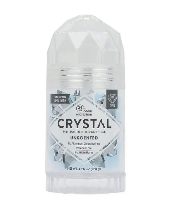 Crystal Unscented Mineral Deodorant Stick – 4.25 Oz 1