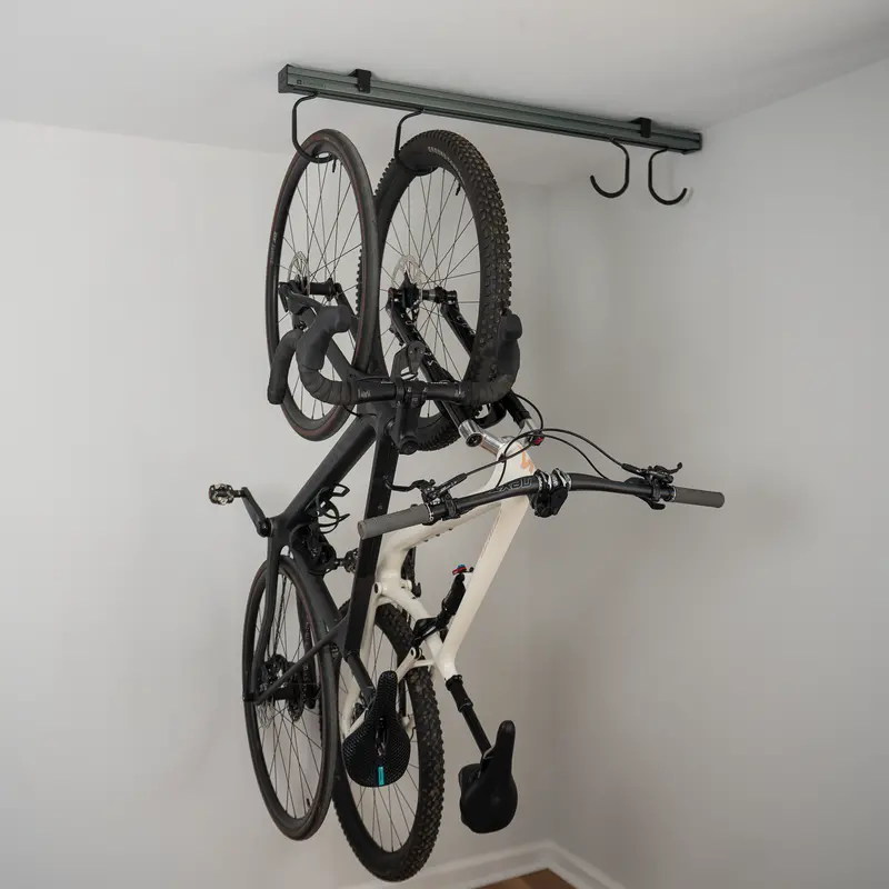 Cycleslide Ceiling-Mounted Bike Lift – Supports 1 To 8 Bikes 1