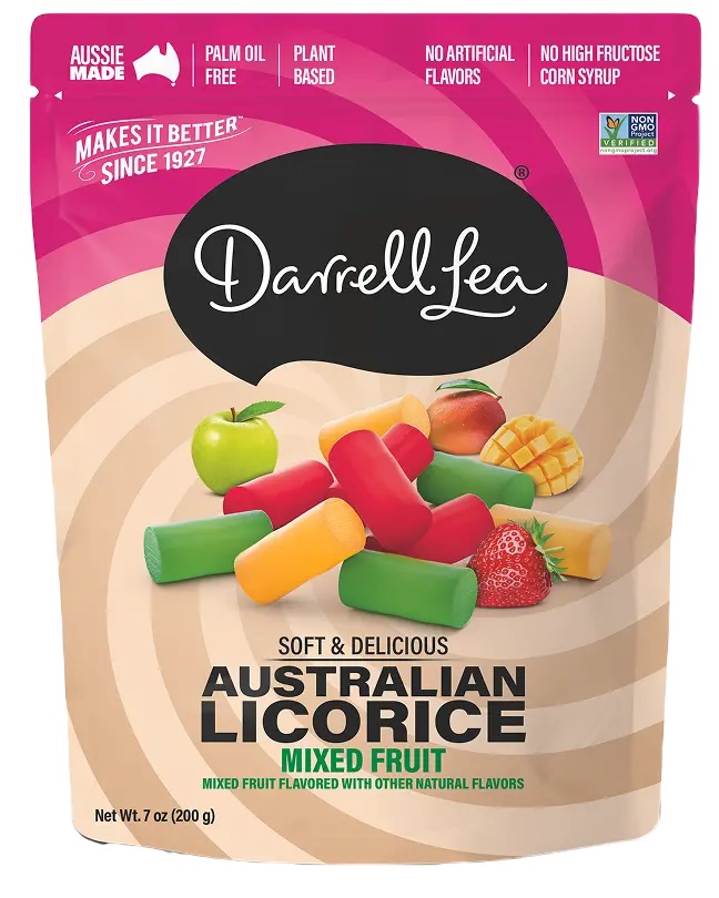 Darrell Lea Mixed Fruit Soft Licorice Assortment – 7 Oz Bag 1