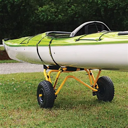 Deluxe All-Terrain Kayak Dolly Cart – Pneumatic Wheels & Foldable Frame 1