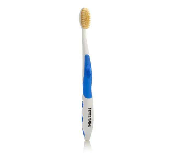 Doctor Plotka’S Soft-Bristle Adult Toothbrush – Blue, 1 Pack 1