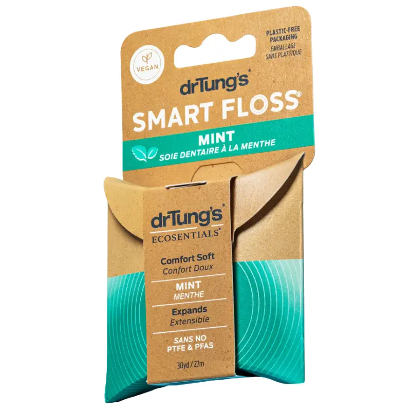 Dr. Tung’S Smart Floss In Mint Flavor, 30-Yard Spool 1