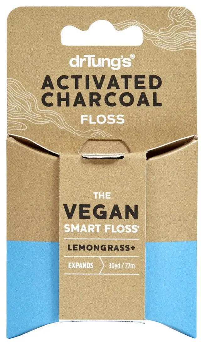 Dr. Tung’S Smart Floss With Activated Charcoal – 30 Yard Dispenser 1