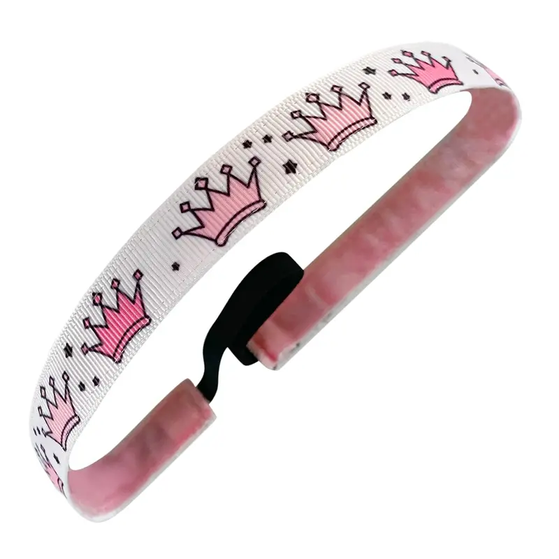 Drama Queen Princess Ribbon – Glamorous Pink And White 5/8-Inch Regal Trim 1