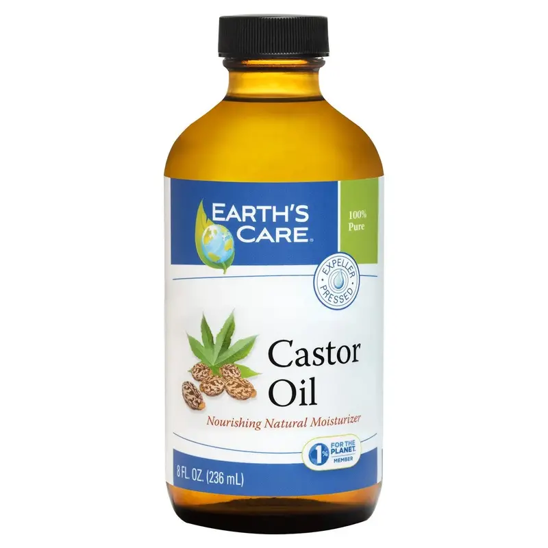Earth’S Care Pure Castor Oil – 8 Fl Oz 1