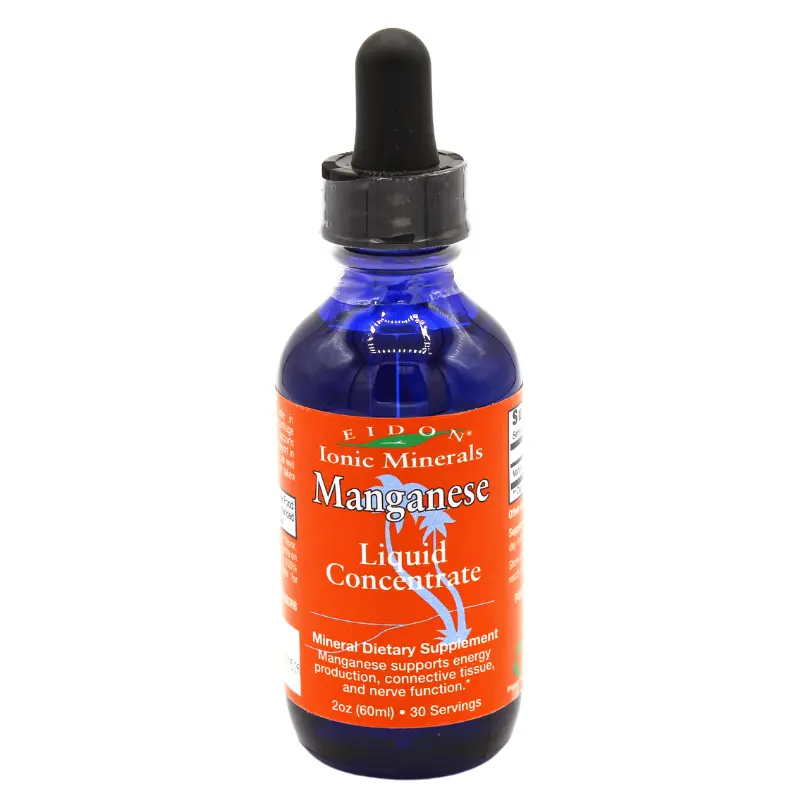 Eidon Manganese Ionic Liquid Supplement – 2 Oz Mineral Concentrate 1