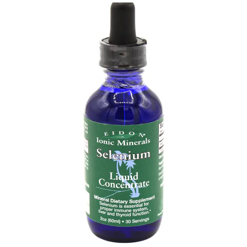 Eidon Selenium Ionic Liquid Supplement – 2 Oz Antioxidant Mineral Concentrate 1