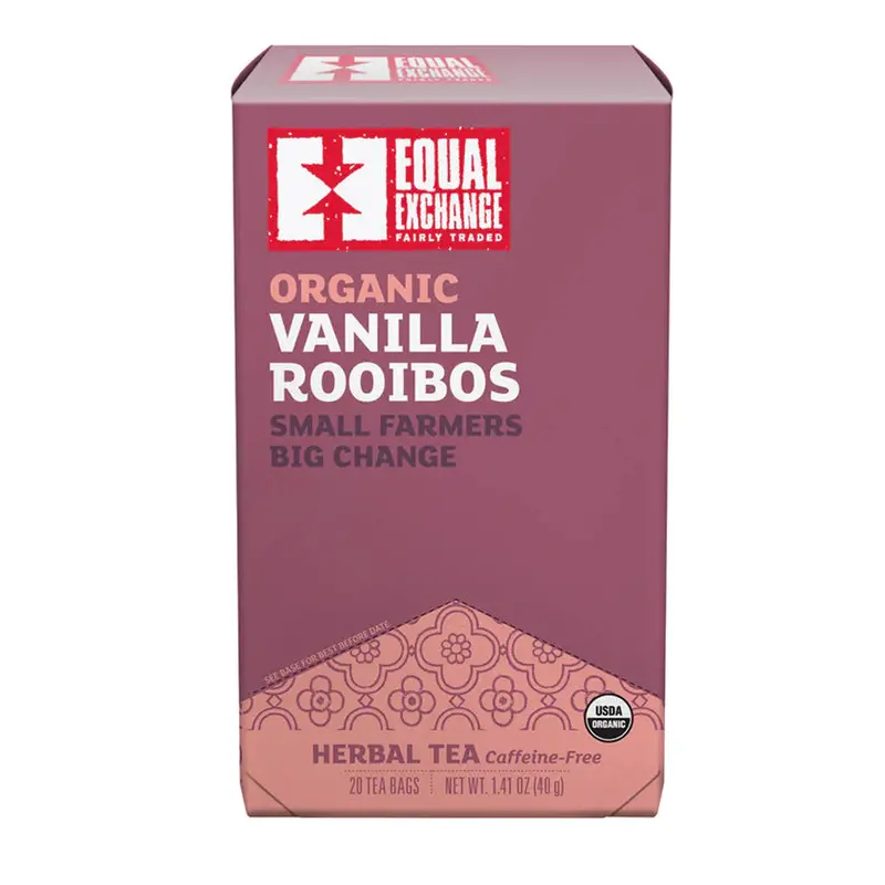 Equal Exchange Organic Vanilla Rooibos Tea Bags, 20 Count 1