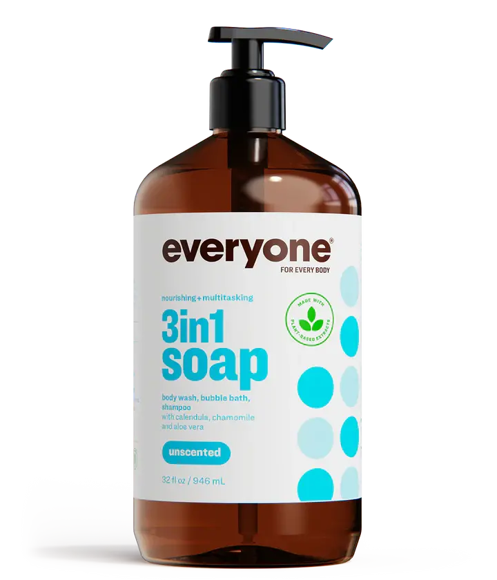 Everyone Fragrance-Free 3-In-1 Soap – Multipurpose Cleanser, 32 Oz (Discontinued) 1