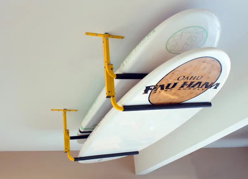 Expandable Sup & Surfboard Ceiling Rack – Modular Overhead Storage 1