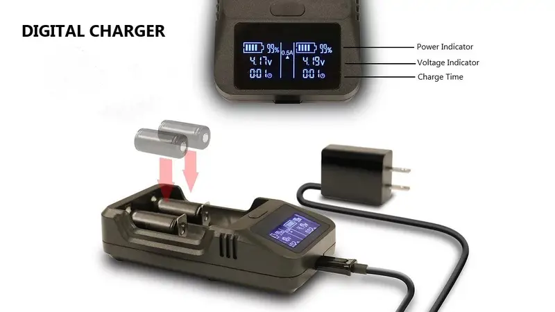 Fast Wireless Charging Station For Loupe Light Batteries 1
