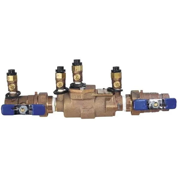 Febco 850U Double Check Valve – 1-1/2-Inch With Union Ball Valve (2615Feb) 1