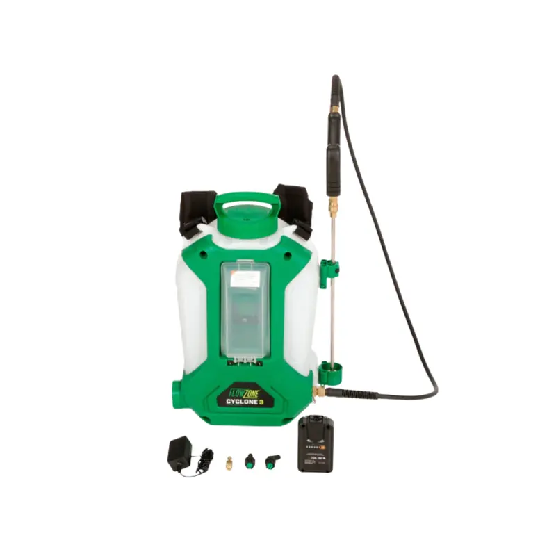 Flowzone Cyclone 3 Backpack Sprayer – 4-Gallon, 18V Lithium-Ion Powered 1