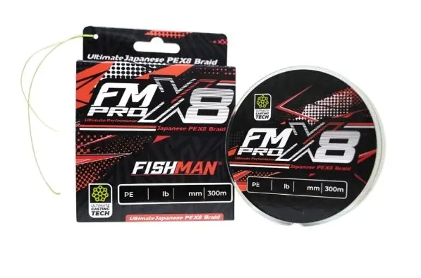 Fm Pro X8 Braided Fishing Line – 300M High-Strength Low-Visibility Braid 1