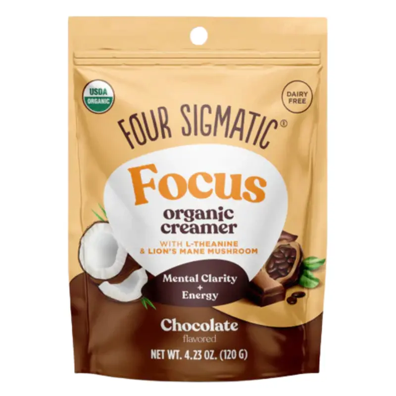 Four Sigmatic Focus Creamer – Chocolate Lion’S Mane, 4.23 Oz 1