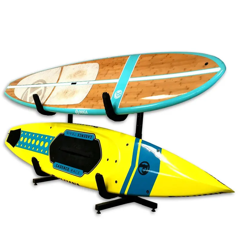 Freestanding Sup Storage Stand – Holds Two Boards Upright And Stable 1