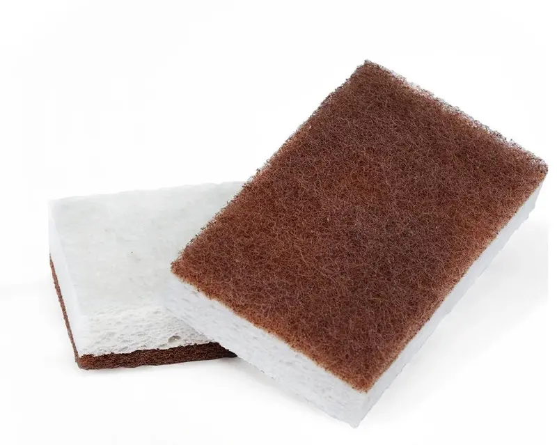 Full Circle In A Nutshell – Walnut Shell Scrubbing Sponge, 2 Count 1
