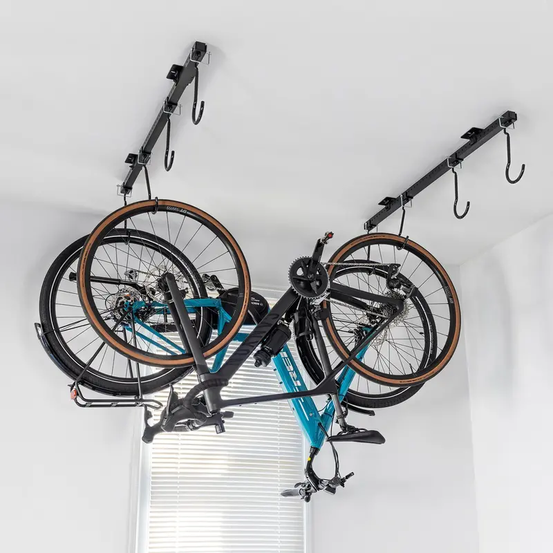 G-Bike Ceiling Bike Hoist – Height-Adjustable Overhead Storage For 8 Bikes 1