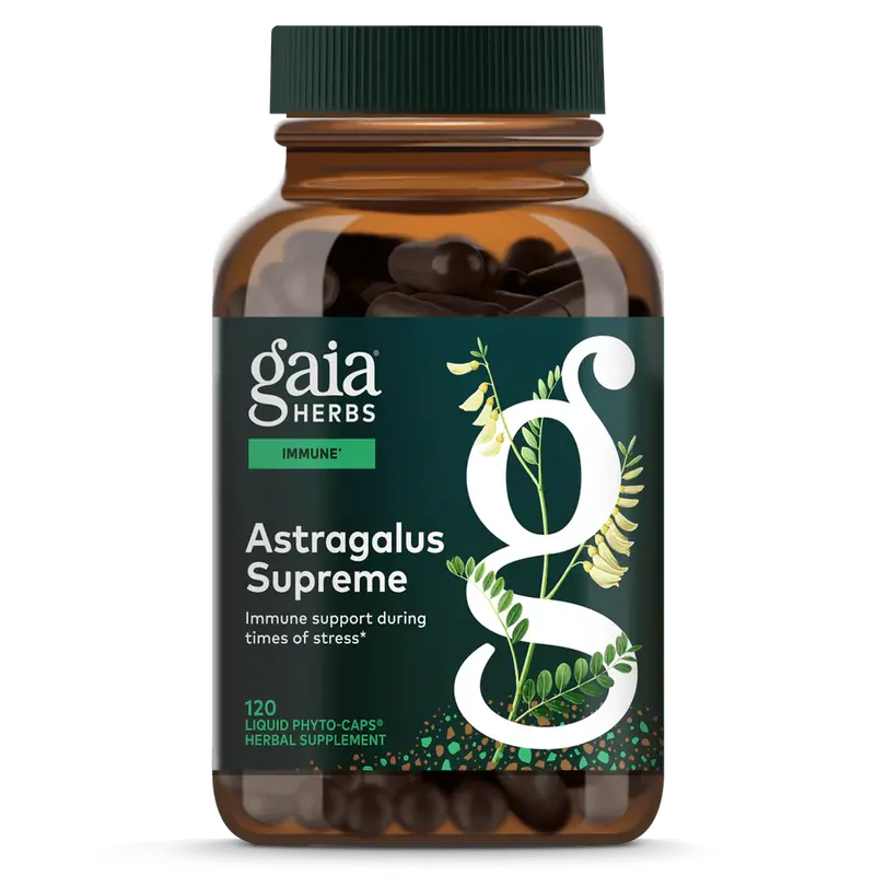 Gaia Herbs Astragalus Supreme Phyto-Caps (60 Count) 1
